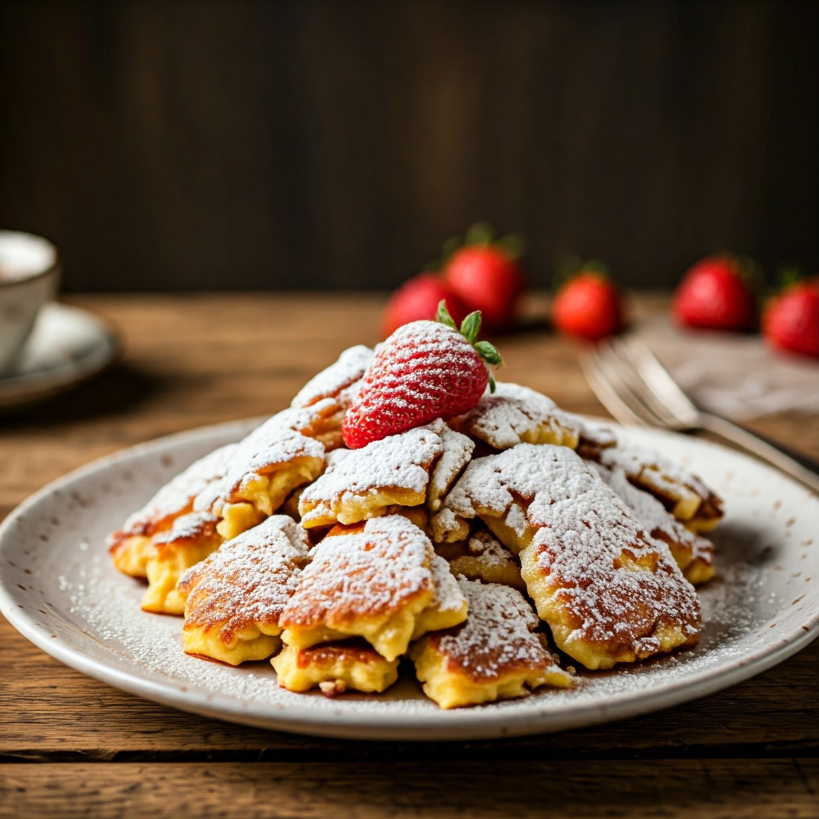 Kaiserschmarrn (Shredded Pancake) with Love